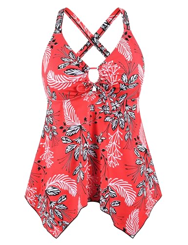 Red Floral(wide Strap)