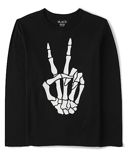Halloween Skeleton Peace Glow