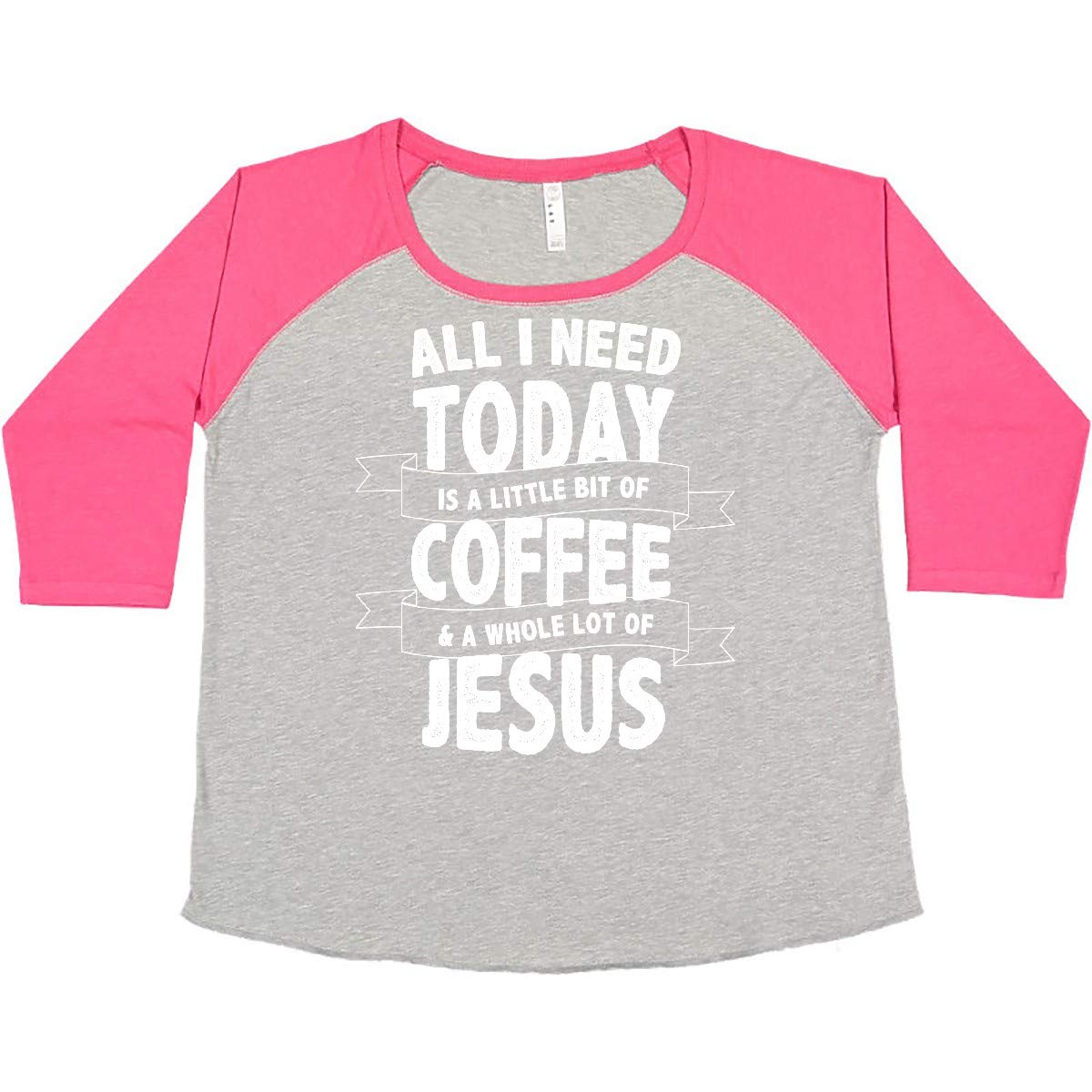 Inktastic Women's Plus Size T-Shirt - Funny Coffee Lover Graphic Tee for Casual Wear, Lounge & Everyday Outfits