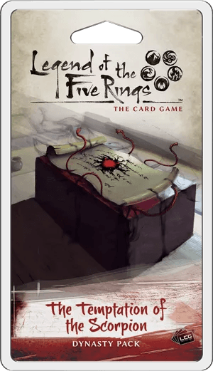 Legend of the Five Rings: The Card Game – The Temptation of the Scorpion | Strategy Card Game for Adults | Perfect for Game Nights & Competitive Play