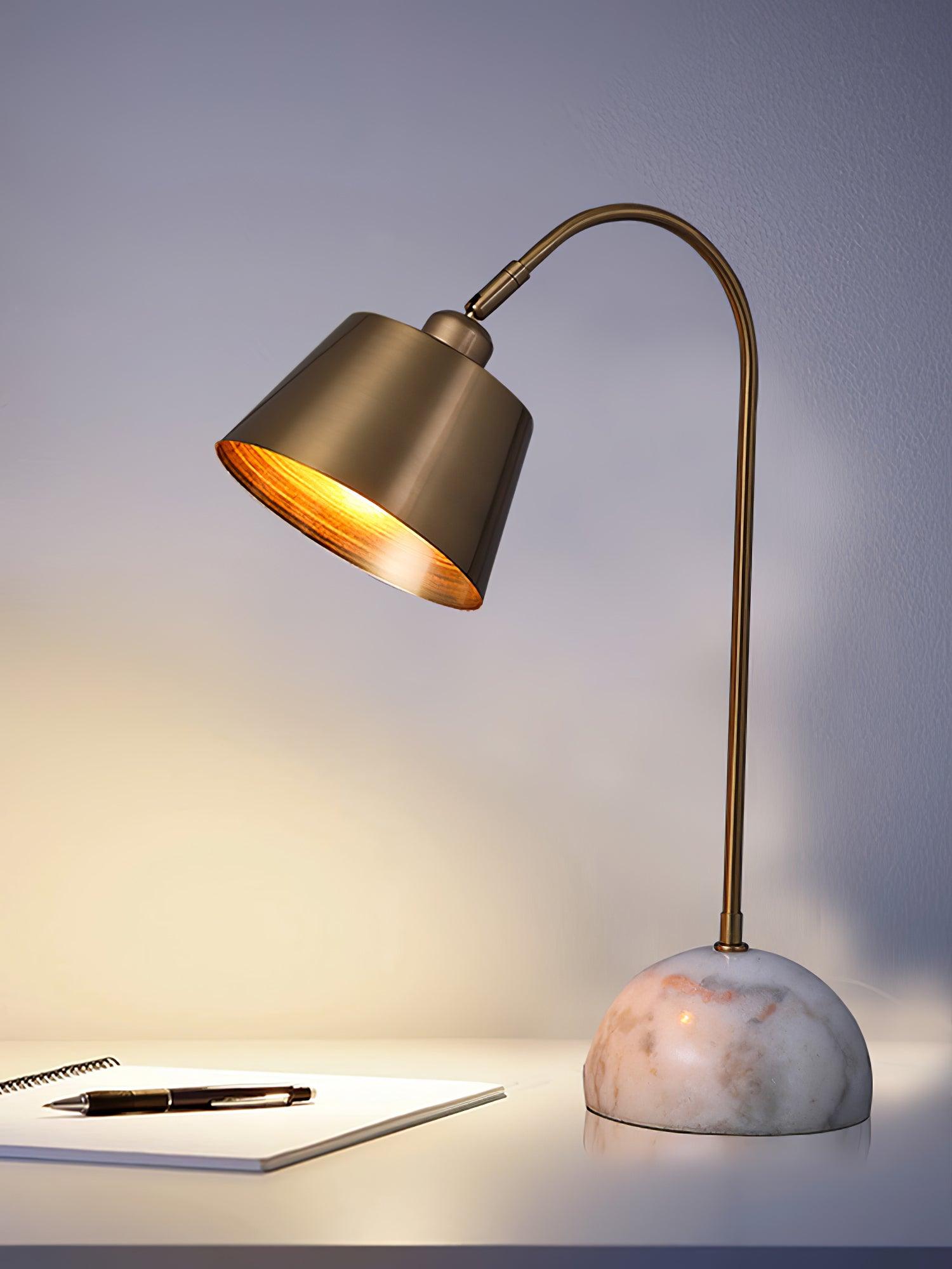 Brax LED Desk Lamp with Adjustable Brightness - Modern Study Light for Office, Home, and Dorm Room - Perfect for Reading, Working & Night Use