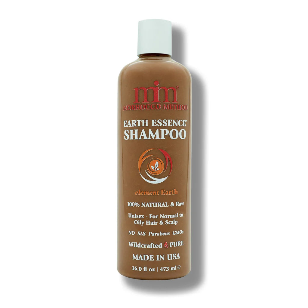 Earth Essence Natural Shampoo for Hair Growth & Scalp Care - Vegan, Sulfate-Free & Organic Hair Treatment for Dry, Damaged Hair - Perfect for Daily Use & Salon-Quality Results at Home