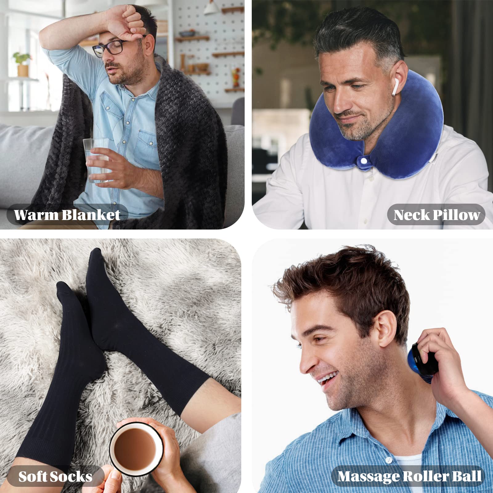 Thoughtful Care Package for Men - Get Well Soon Gift Basket for Surgery Recovery & Chemo Encouragement - Perfect for Post-Op, Hospital Stay & Cancer Treatment Support