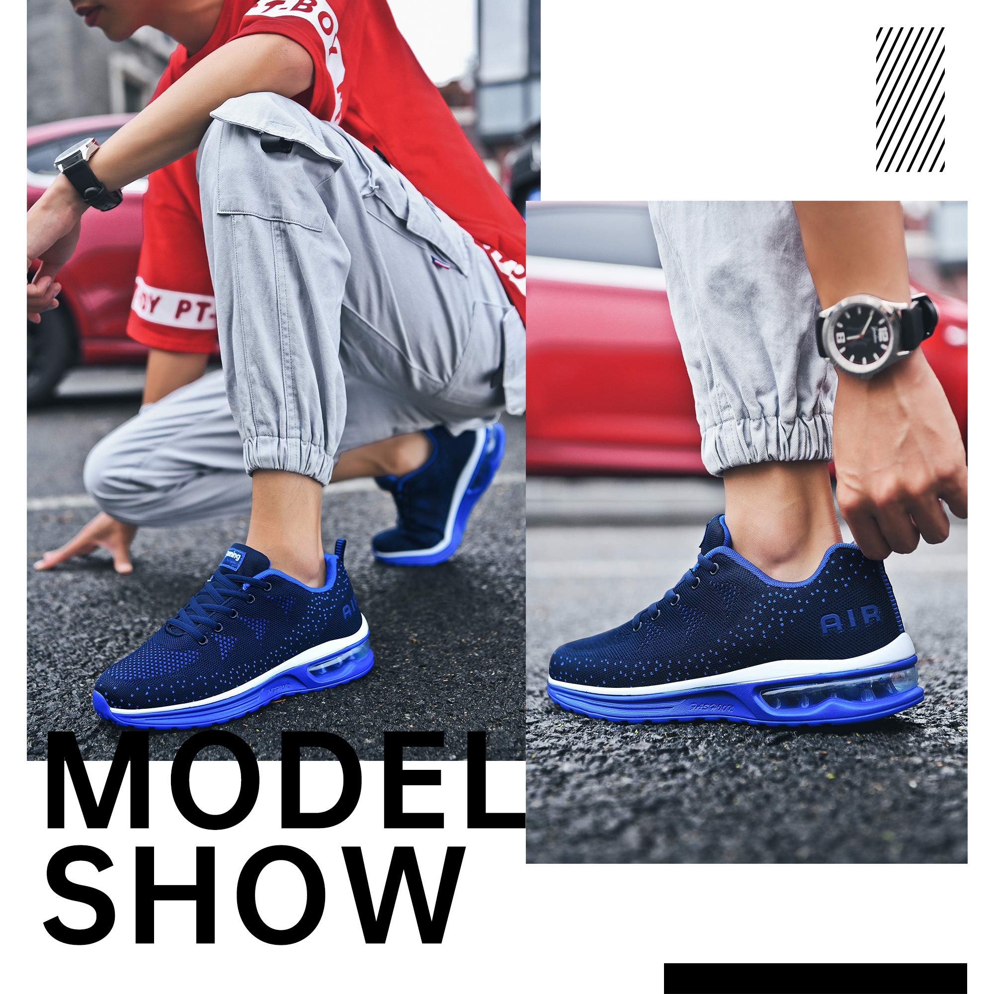 MEHOTO Men's Lightweight Air Running Sneakers - Breathable Athletic Shoes for Jogging, Gym, Fitness & Walking - Perfect for Workouts, Training & Casual Wear