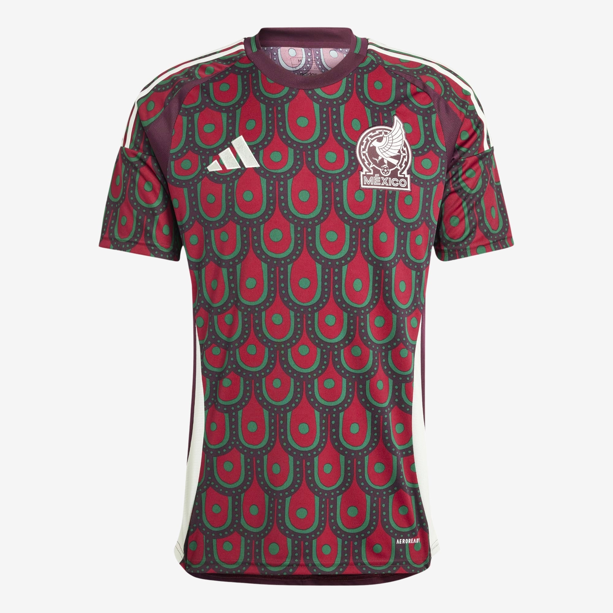 adidas Mexico 2024 Stadium Home Soccer Jersey - Authentic Football Shirt for Men, Fans & Players - Perfect for Matches, Training & Casual Wear