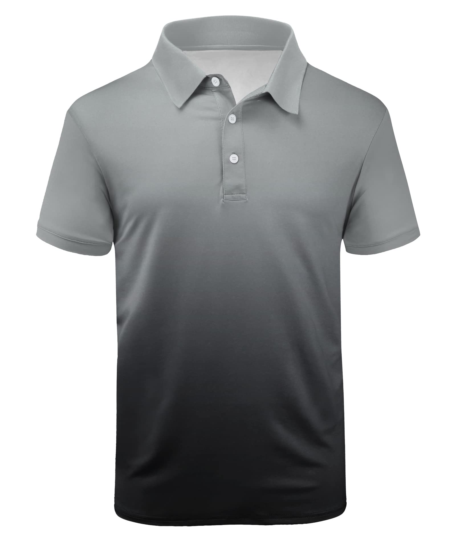 JACKETOWN Men's Lightweight Golf Polo Shirts - Breathable Short Sleeve Performance Shirt for Golf, Casual Wear & Outdoor Activities | Moisture-Wicking & UV Protection