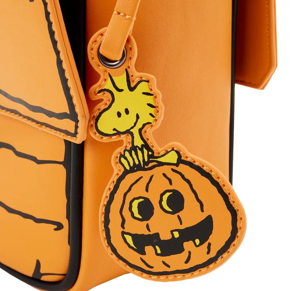 Peanuts The Great Pumpkin Snoopy Doghouse Crossbody Purse for Women | Cute Cartoon Shoulder Bag for Halloween, Cosplay & Daily Use