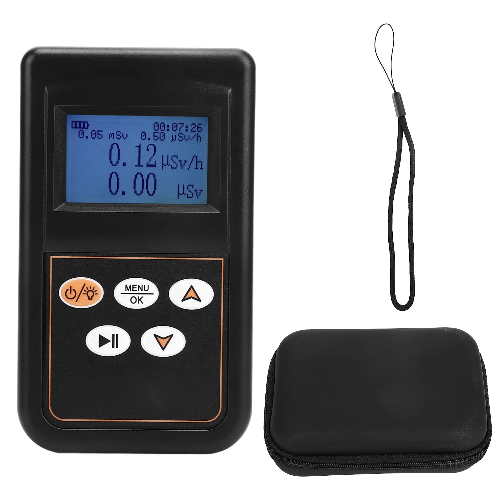 YOUTHINK Digital Thermal Energy Detector - Portable Nuclear Radiation Meter with LCD Display for Home Safety, Environmental Testing & Decoration Projects | Monitor Radiation Levels in Houses, Offices & Construction Sites