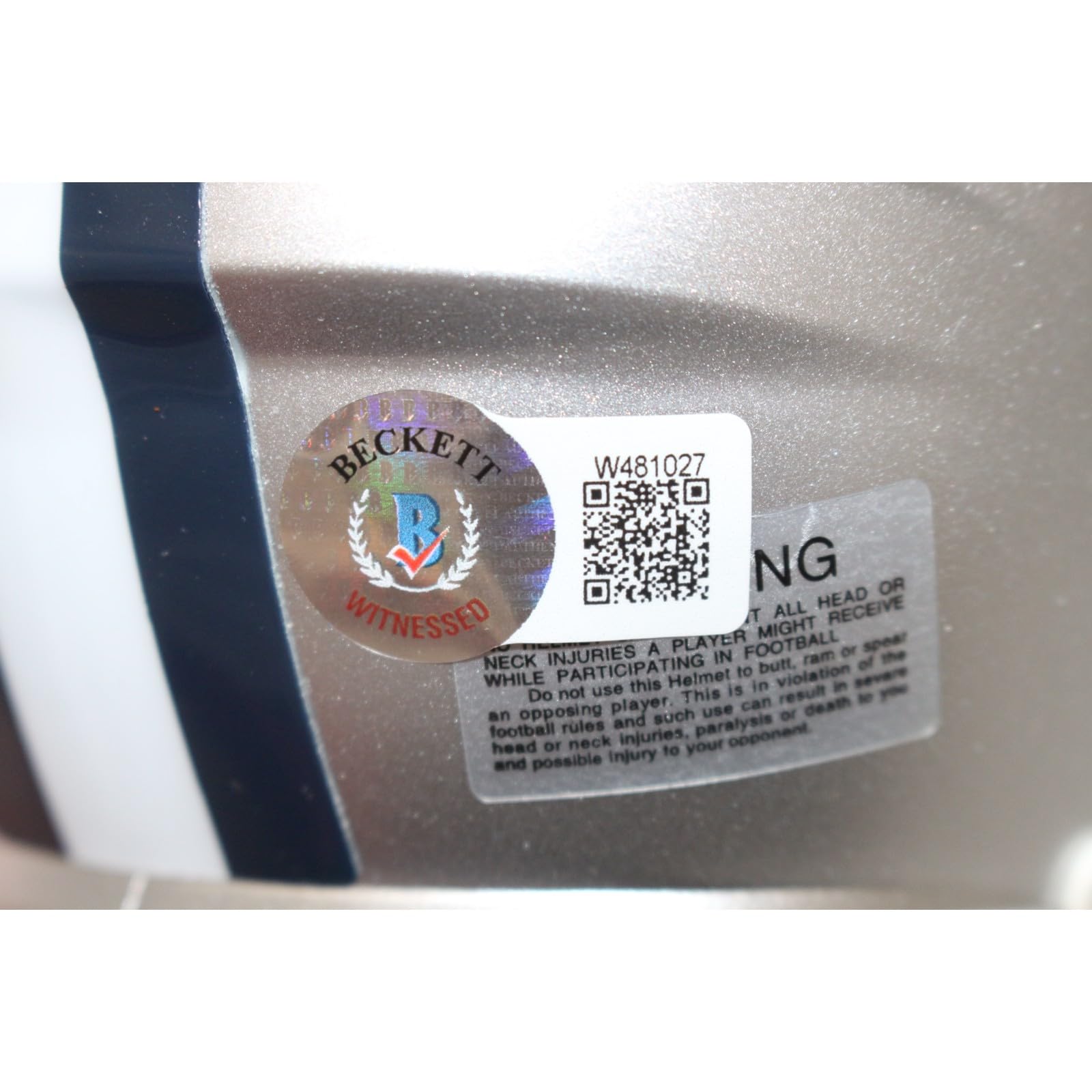 Tony Dorsett Autographed Dallas Cowboys Speed Mini Helmet - Beckett Certified - Perfect for NFL Collectors, Sports Memorabilia Displays & Cowboys Fan Gifts