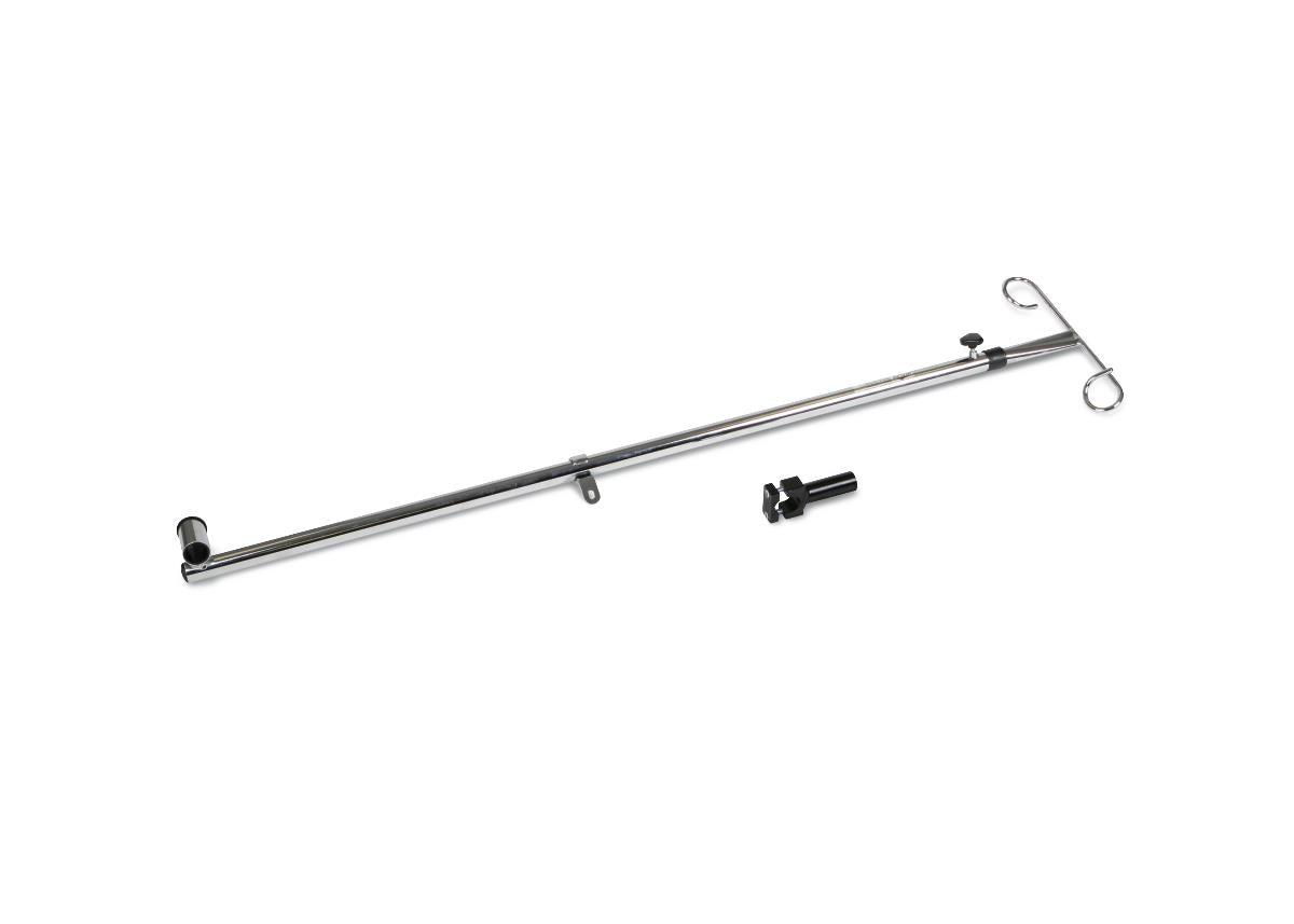 Wheelchair IV Pole Attachments - Adjustable Medical IV Stand Holder for Wheelchairs - Perfect for Hospitals, Home Care & Mobility Assistance