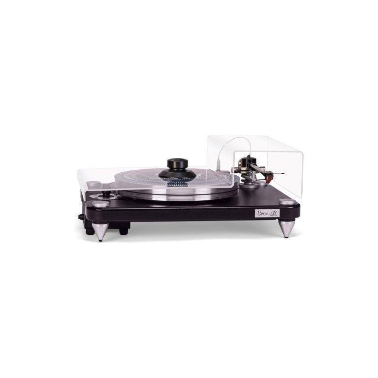 AudioShield Premium Turntable Dust Cover - Clear Vinyl Record Player Protector for LP, 33/78 RPM Turntables - Perfect for Home DJ Setup & Vinyl Collection Protection