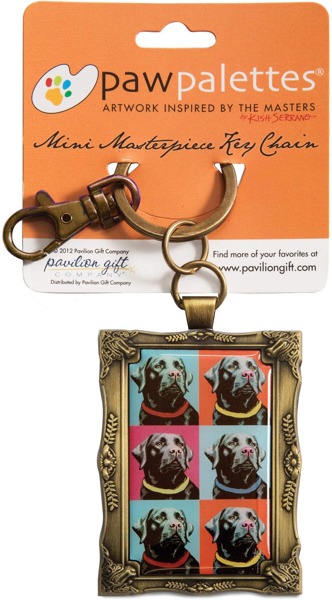 Golden Retriever Keychain for Dog Lovers - 2