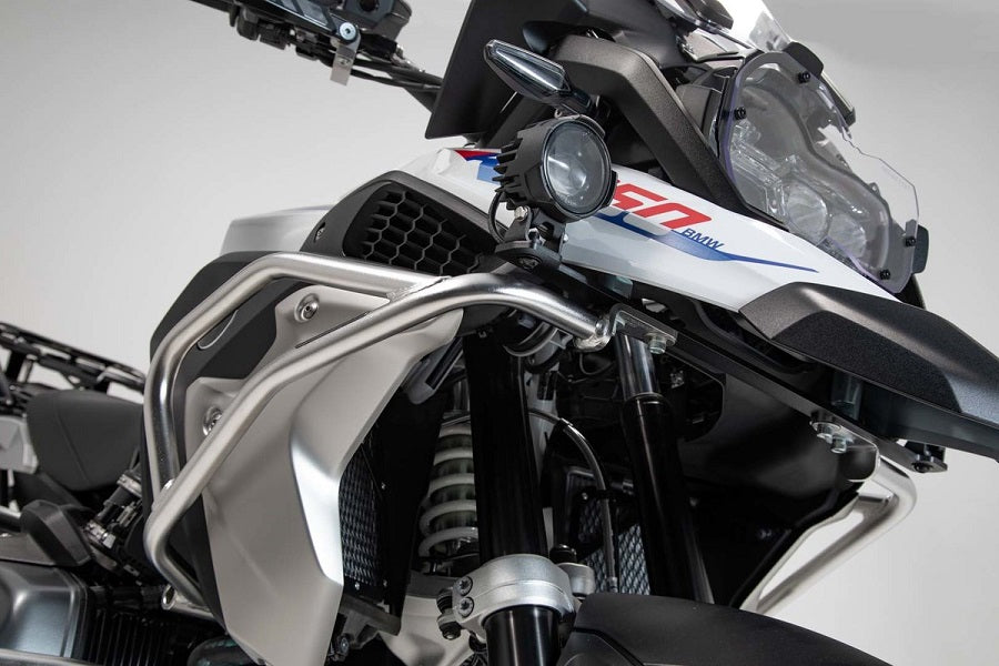SW Motech Crash Bars for BMW R1250GS & R1200GS WC (2017+) - Heavy-Duty Motorcycle Protection for Off-Road Adventures & Urban Riding