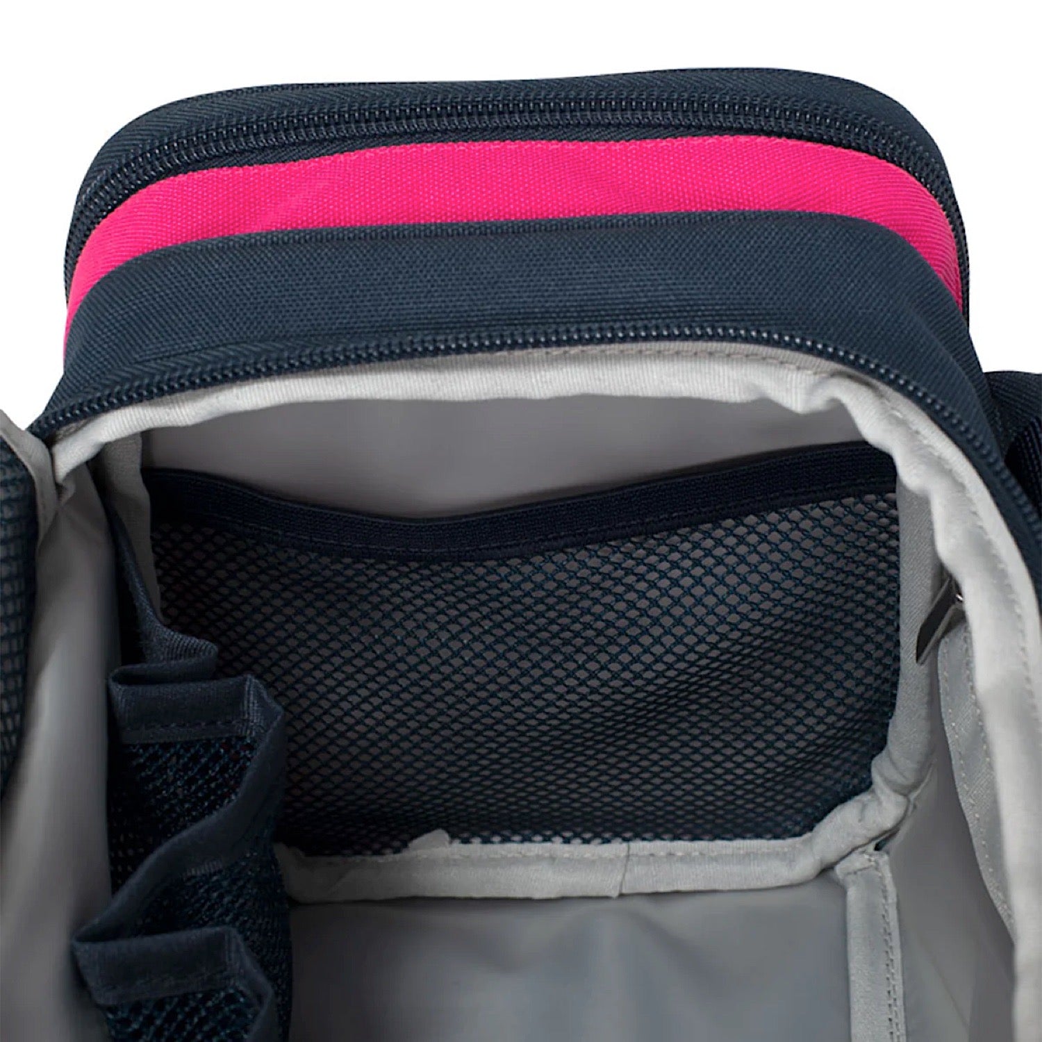 Ariat Unisex Vanity Bag - Navy & Pink Crossbody Purse for Travel, Work & Everyday Use | Durable & Stylish Organizer for Men & Women