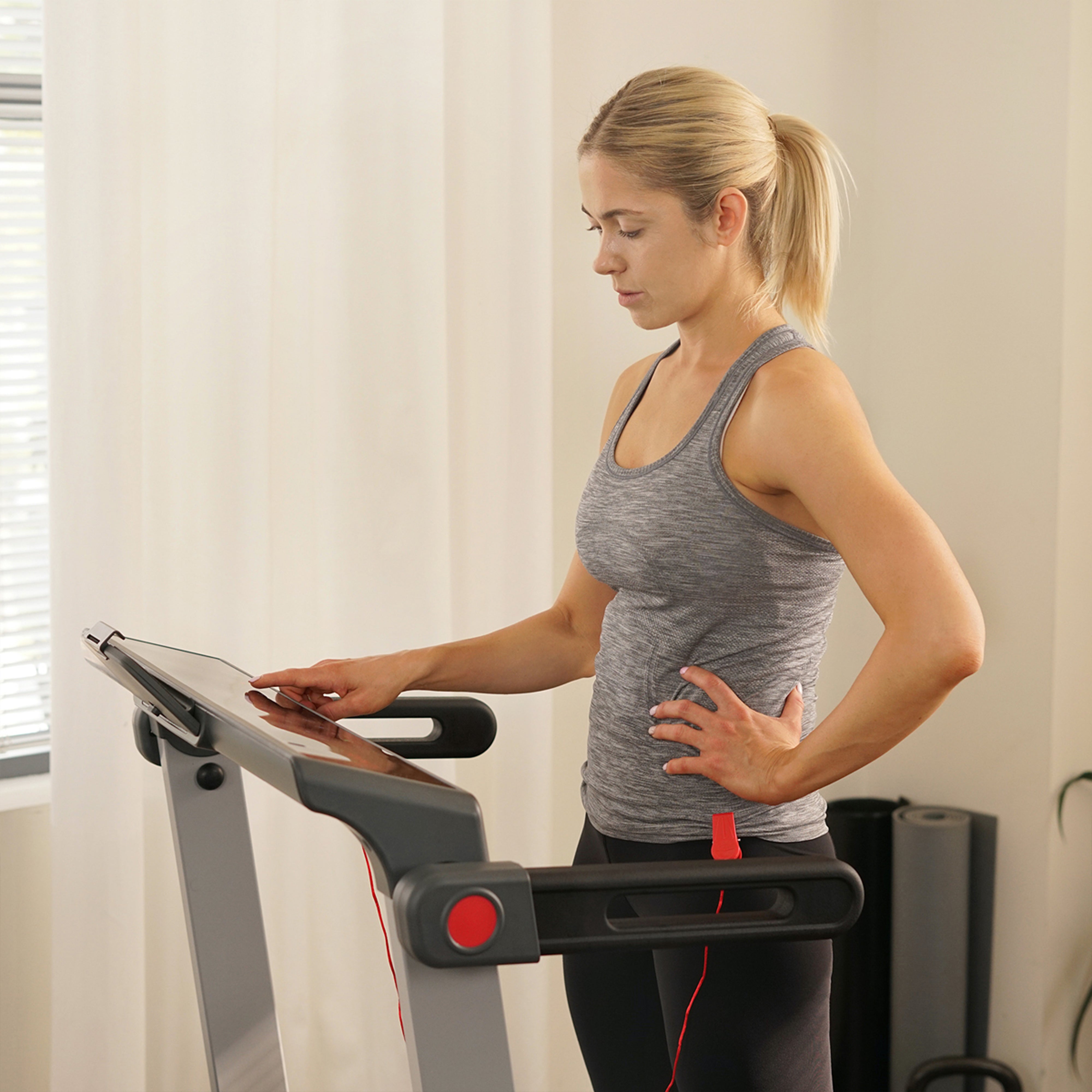 Auto Incline Treadmill - Motorized Folding Treadmill for Home Gym with 12% Incline, 300 lb Capacity - Perfect for Cardio, Running & Weight Loss Workouts