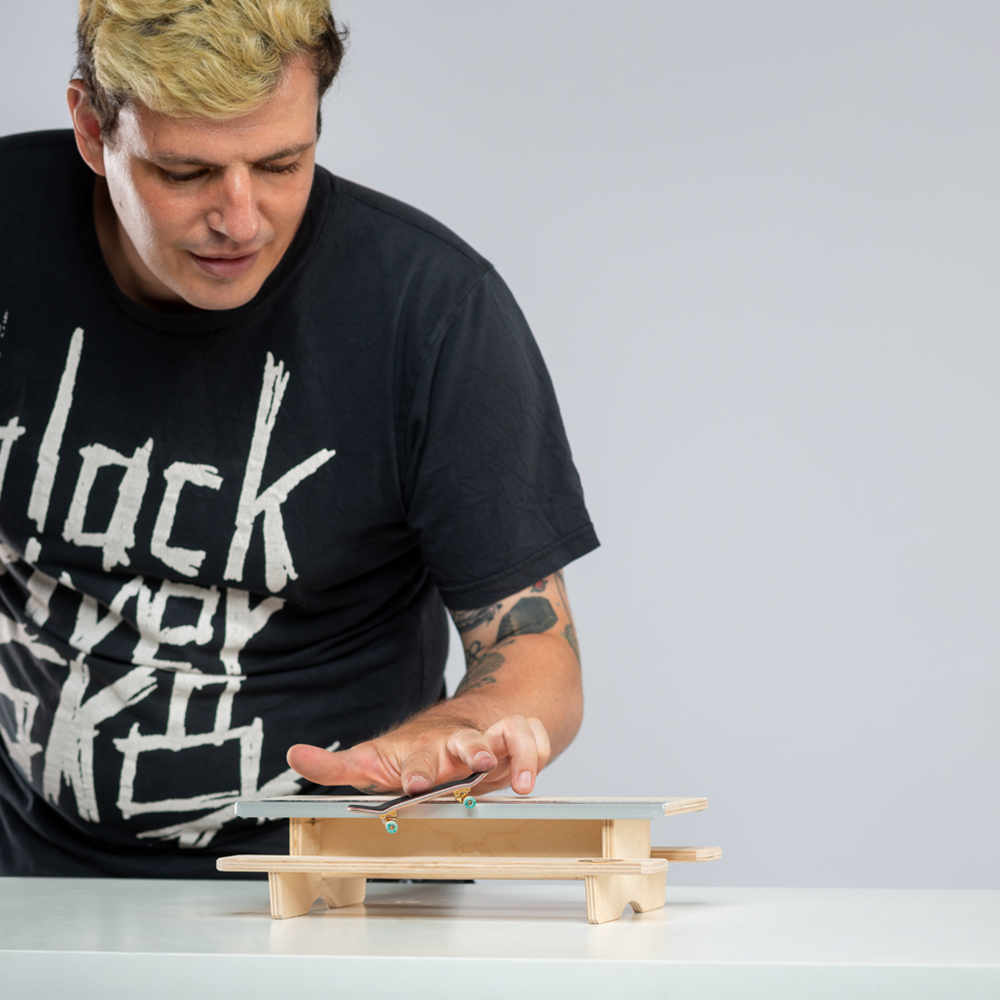 Blackriver Fingerboard Ramps - Professional Mini Skateboard Ramps for Fingerboards - Perfect for Tabletop Skateboarding & Office Desk Fun