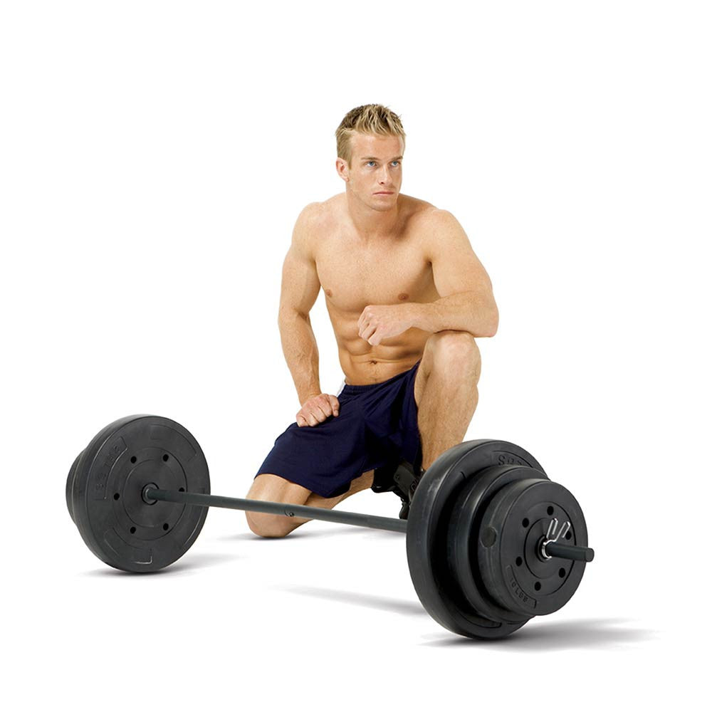 Marcy VB 100 Vinyl Weight Set - 100lb Dumbbell Set for Home Gym Strength Training | Perfect for Weightlifting, CrossFit & Fitness Workouts