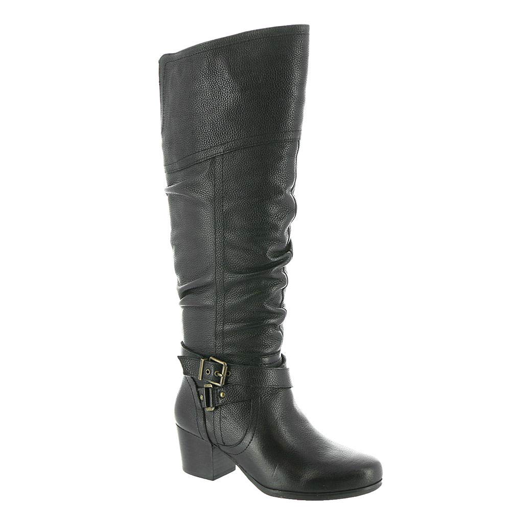 Masseys Women's Dakota Tall Slouch Leather Boots - Stylish Knee High Winter Boots for Women, Comfortable & Warm Leather Booties for Cold Weather, Perfect for Outdoor Activities, Work & Casual Wear