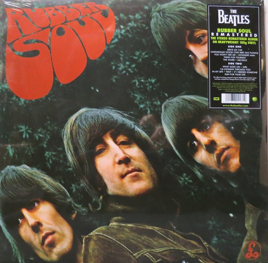 The Beatles 'Rubber Soul' Remastered 180 Gram Vinyl LP Record - High Quality Audiophile Edition for Music Collectors & Home Listening