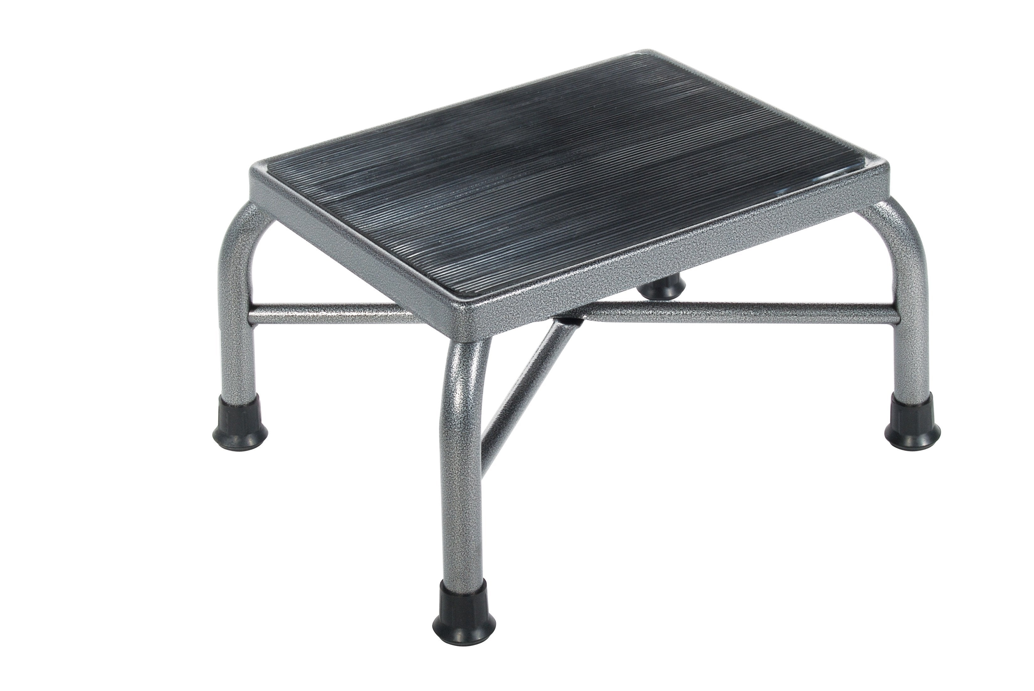 Heavy Duty Bariatric Footstool with Non-Slip Rubber Base - Extra Wide Sturdy Step Stool for Bathroom, Kitchen, and Bedroom Use