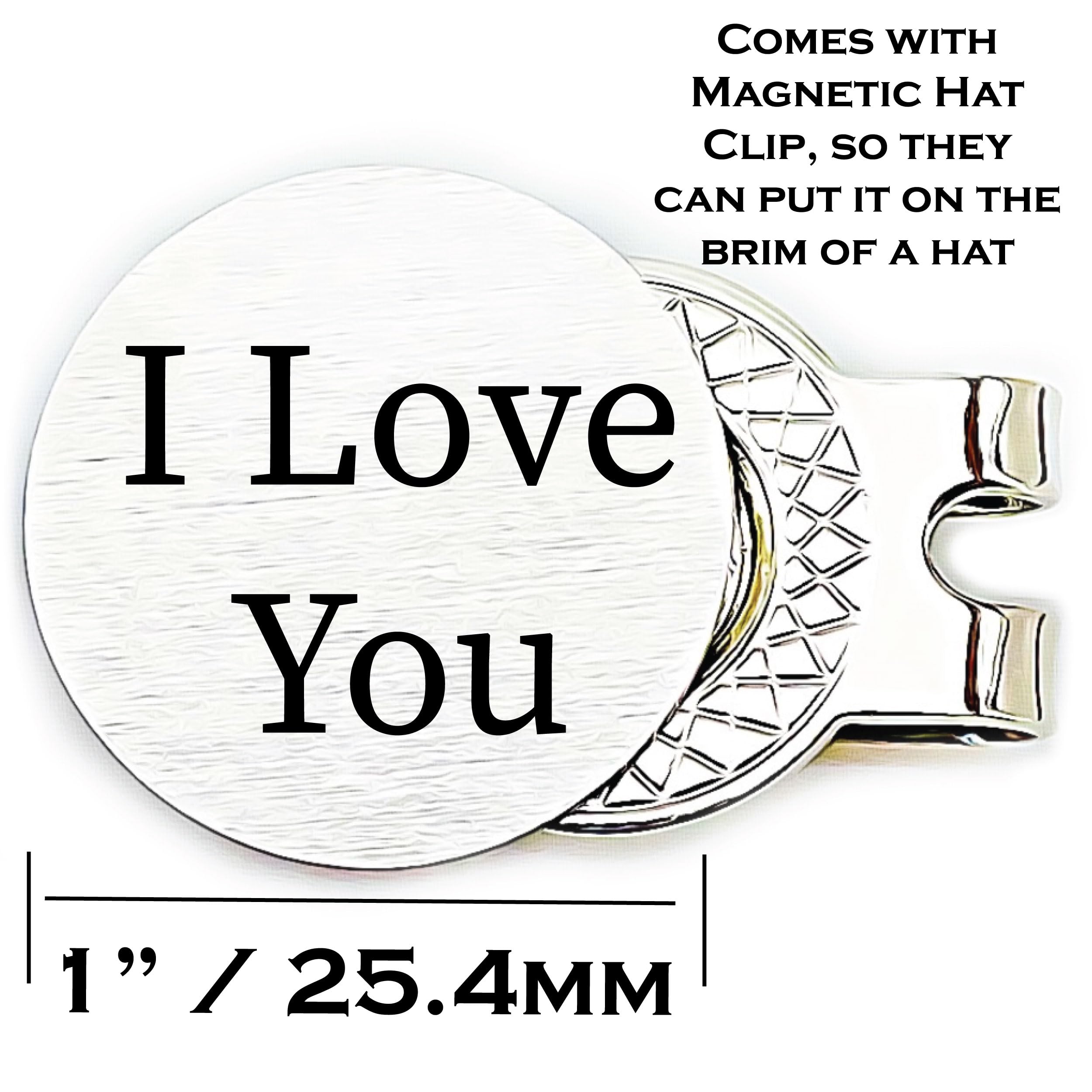 Personalized Class of 2024 Golf Ball Marker - Unique Graduation Gift for Boys - Engraved Golf Accessory for Graduates - Perfect for Golf Lovers & Graduation Celebrations