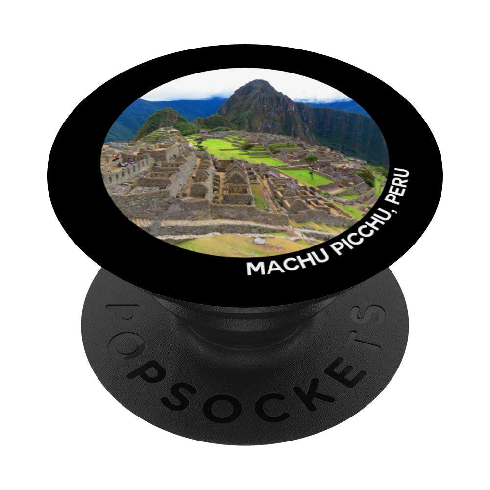 Authentic Machu Picchu Peru Souvenir Gift - PopSockets PopGrip Swappable Phone & Tablet Stand with Grip | Perfect Travel Accessory & Phone Holder for Hiking, Commuting, and Daily Use