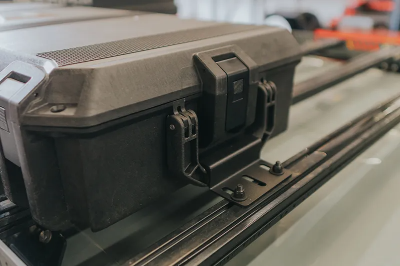 LGMT 001V Waterproof Vault Case - Heavy Duty Roof Mount Storage Box for Outdoor Gear & Equipment - Perfect for Camping, Road Trips & Adventure Travel