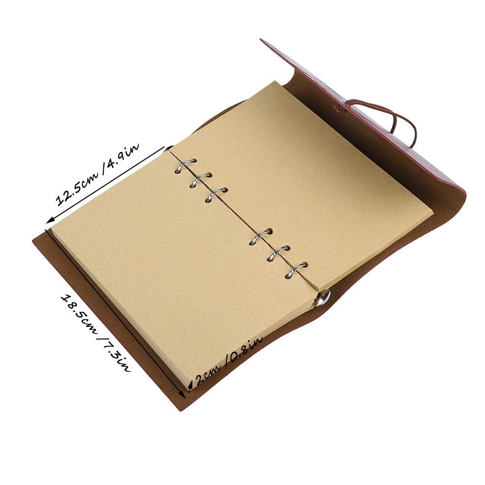Vintage Leather Notebook Set with Dip Pen & Luxury Fountain Pen - Elegant Stationery Gift Box for Calligraphy, Writing & Journaling - Perfect for Office, Home & Creative Use