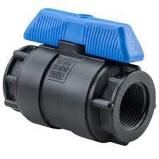32mm PHILMAC Poly Ball Valve Female/Female - Durable Water Flow Control for Irrigation, Plumbing & Industrial Use