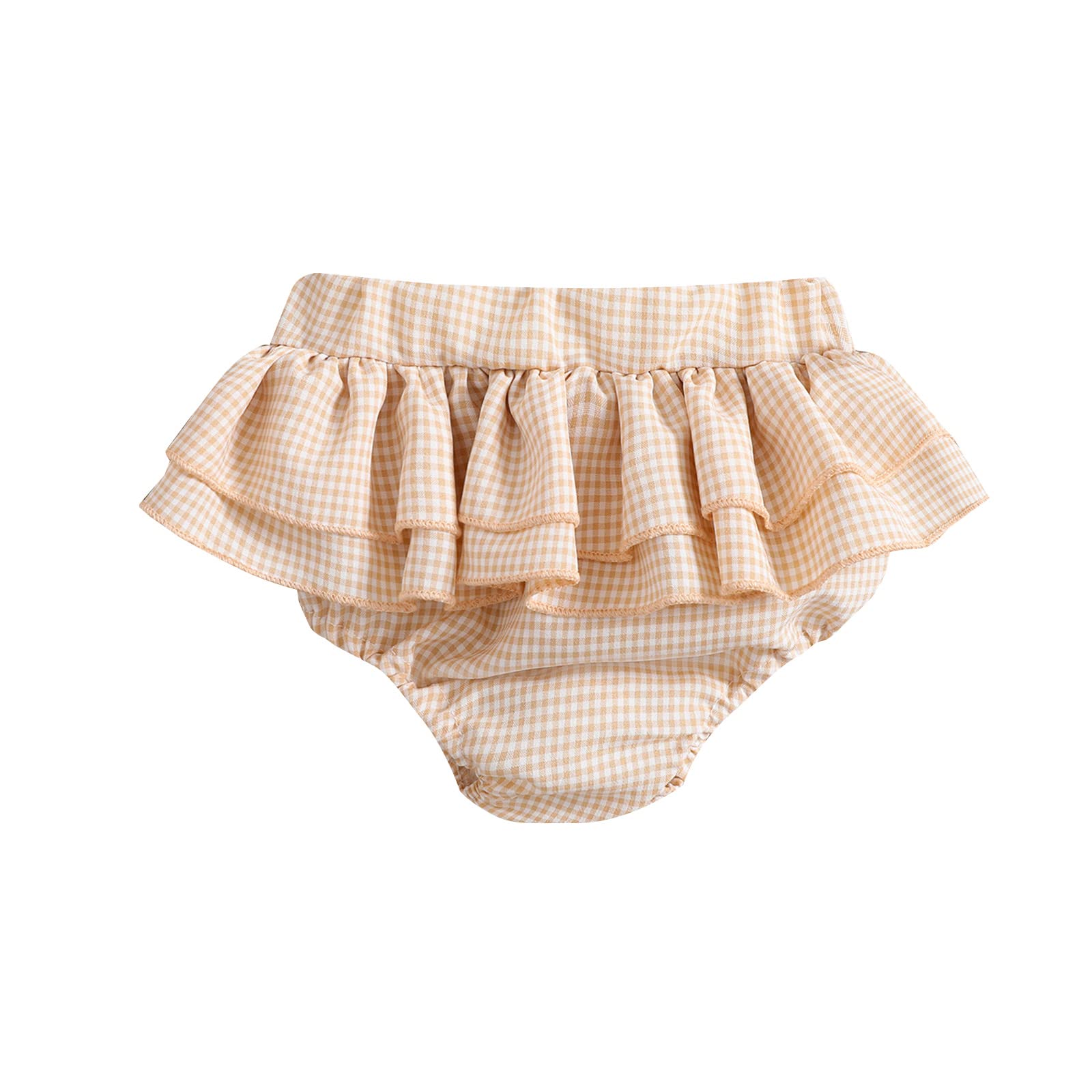 Newborn Baby Girl Bloomers Shorts - High Waisted Diaper Cover & Cute Headband Outfit Set | Perfect for Photoshoots, Parties & Everyday Wear
