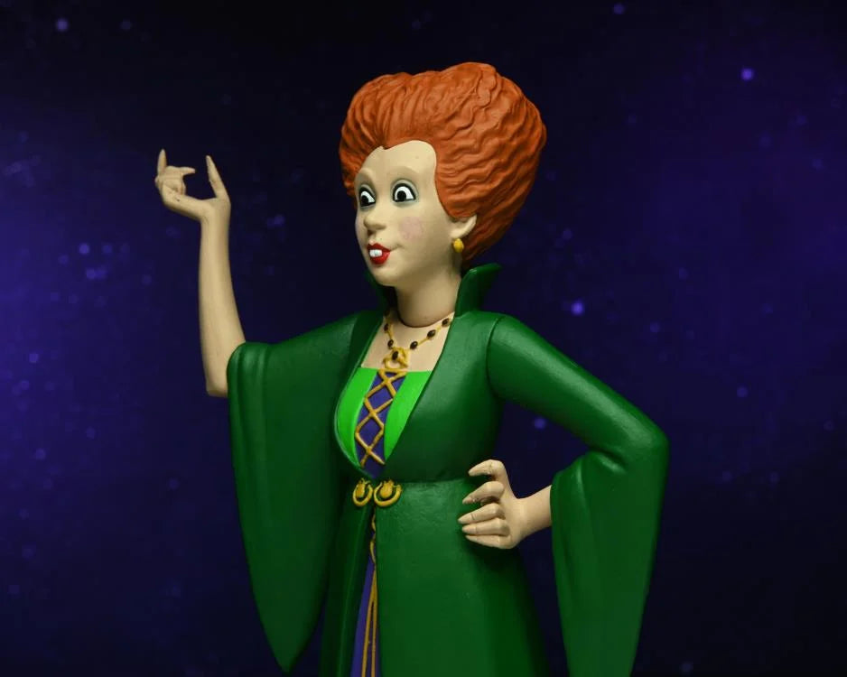 Hocus Pocus Toony Terrors Sanderson Sisters 3-Pack Action Figures - Collectible Halloween Decor for Disney Fans & Movie Lovers - Perfect for Display, Gifts, and Themed Parties