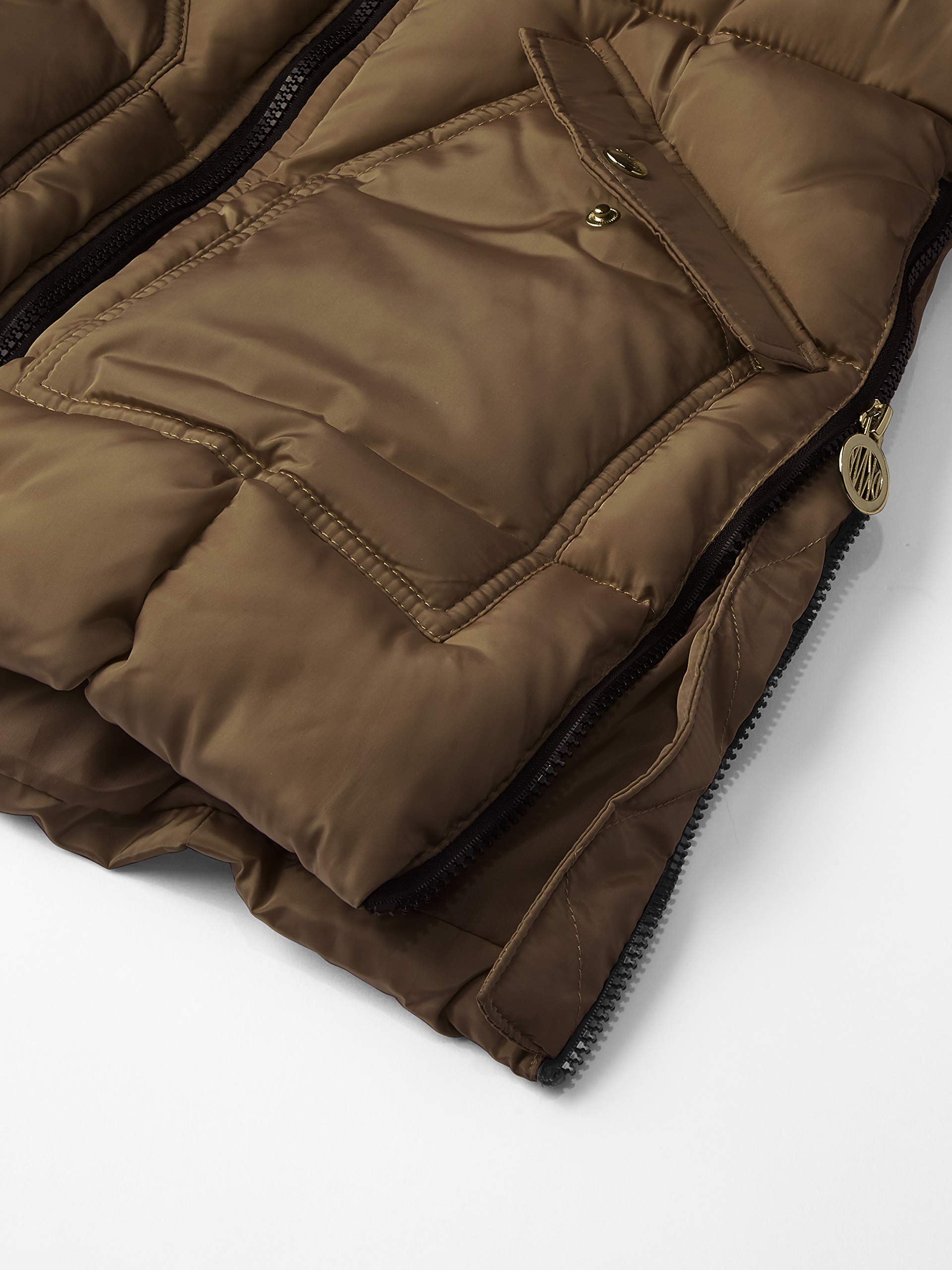 DKNY Girls' Puffer Jacket - Lightweight Winter Coat, Waterproof & Warm, Fashionable Outerwear for Teens - Perfect for School, Snow Days & Outdoor Activities