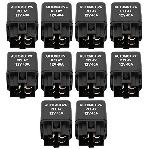 High-Quality Car AC Condenser & Relay Kit - Shockproof Normally Open Type with 5-Pin Socket for Automotive Air Conditioning System - Perfect for AC Repair, LED Turn Signal Installation & Vehicle Maintenance