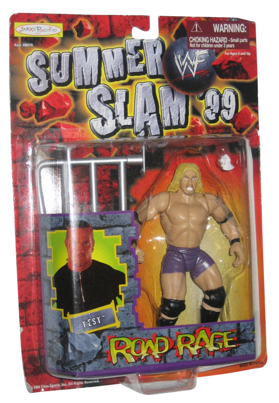 1999 WWF Jakks Pacific SummerSlam '99 Road Rage Test Wrestling Action Figure - Collectible Vintage Toy for Wrestling Fans & Nostalgic Gift