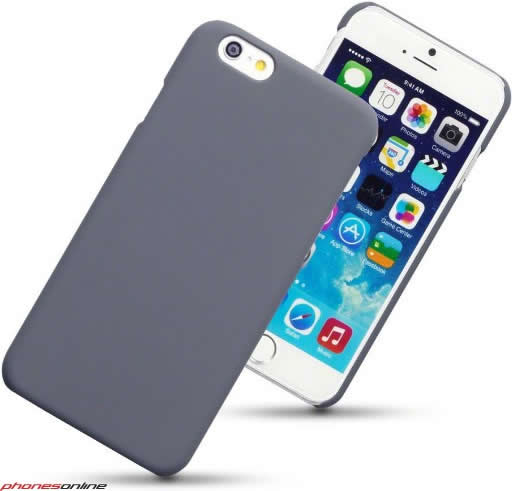 Apple iPhone 5 / 5S Protective Hard Case - Slim Durable Cover with Shock Absorption in Grey | Perfect for Everyday Use, Travel & Outdoor Activities