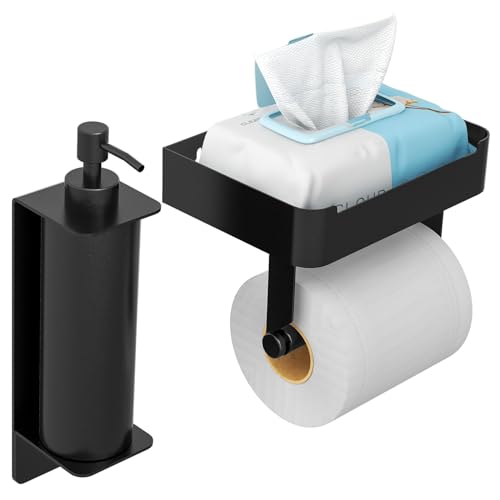 Black With Soap Dispenser