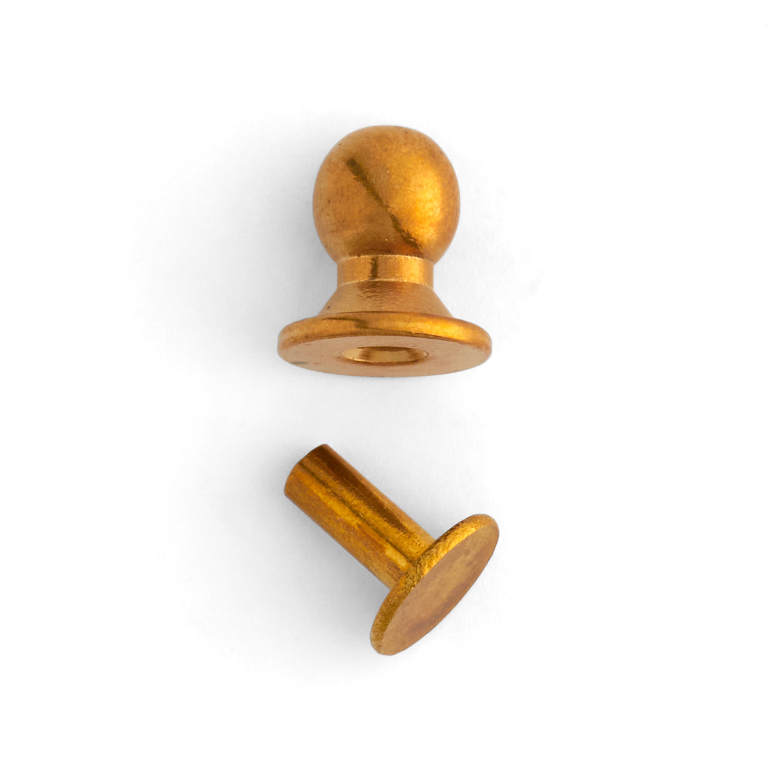 Sam Browne Brass Buttons & Washers - Premium Military Uniform Accessories for Dress Belts & Leather Straps | Perfect for Police, Military & Cosplay Costumes