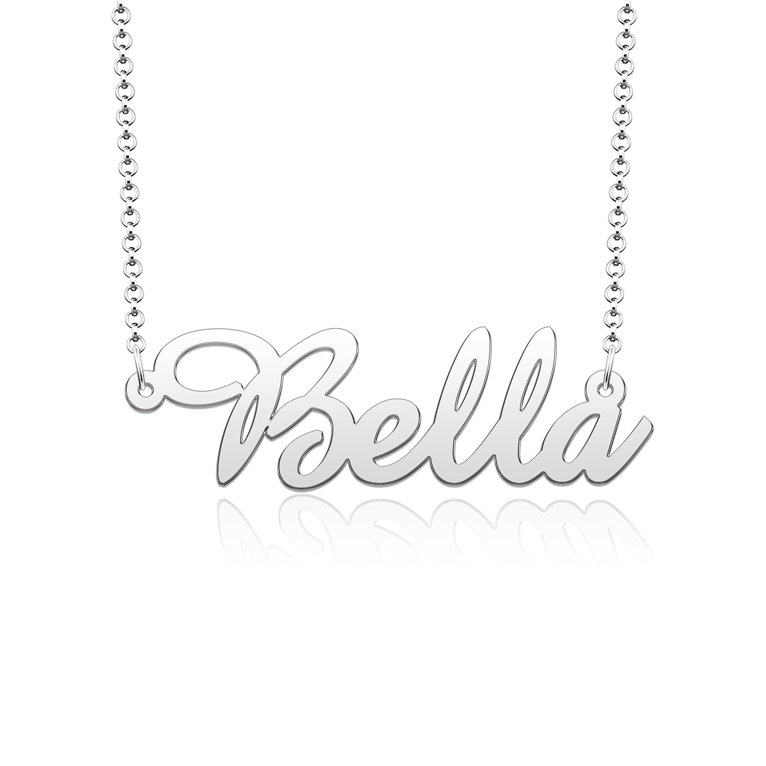 Custom Name Necklace for Women & Girls - Personalized Copper & Gold Jewelry Gift for Birthday, Anniversary, Valentine's Day