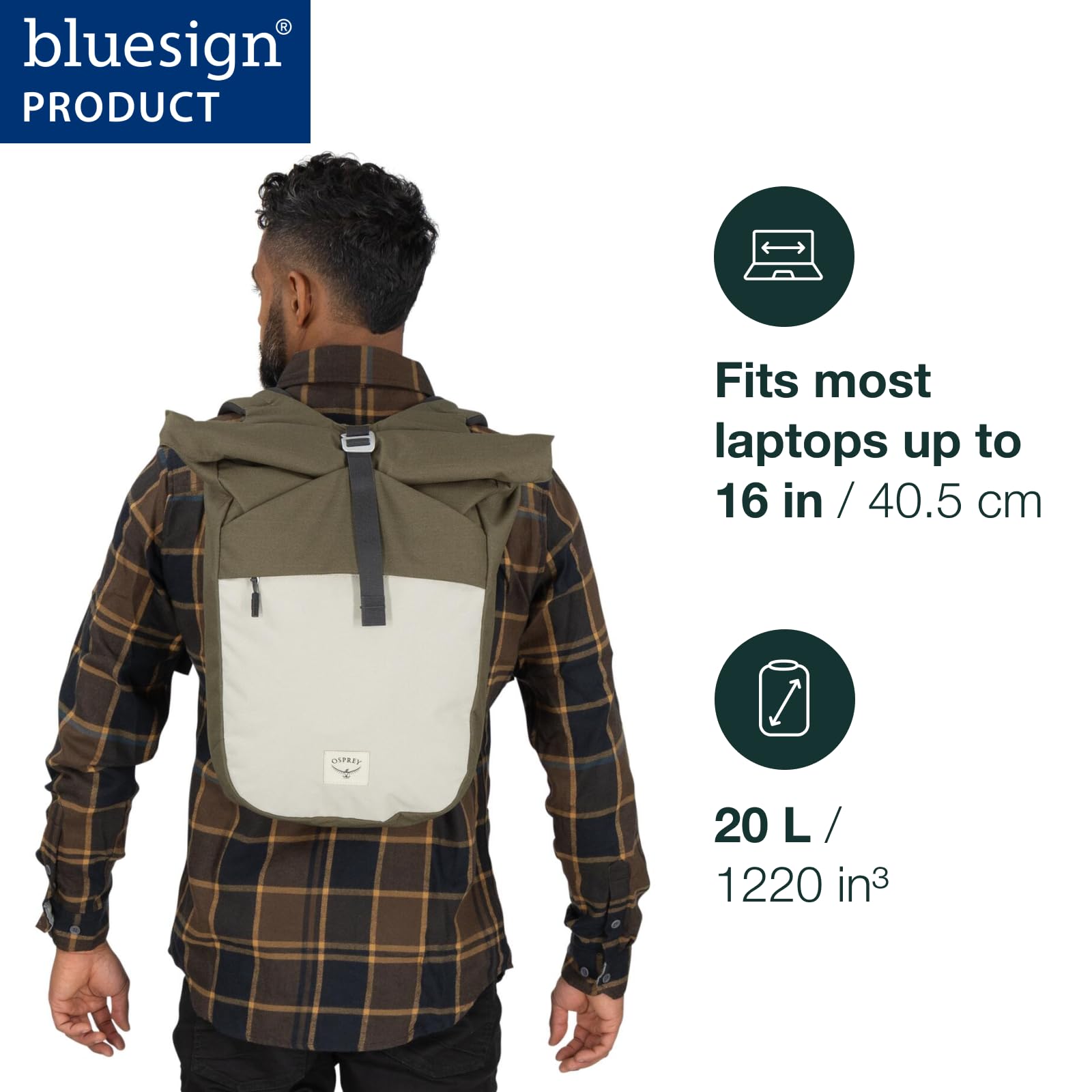 **Osprey Arcane Tote Pack - Unisex Everyday Backpack & Tote Hybrid (1-Pack) - Perfect for Commuting, Travel & Work**