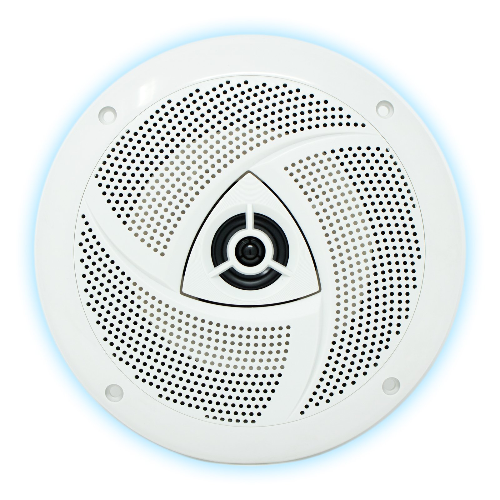 300 Watt 2-Way 6.5 Inch Dual Marine Speakers - Waterproof, UV Resistant Outdoor Audio System for Marine, Boat, Yacht, Car, Motorcycle - Gravity Marine MG652 (White) - Ideal for Poolside, Patio, and RV Adventures