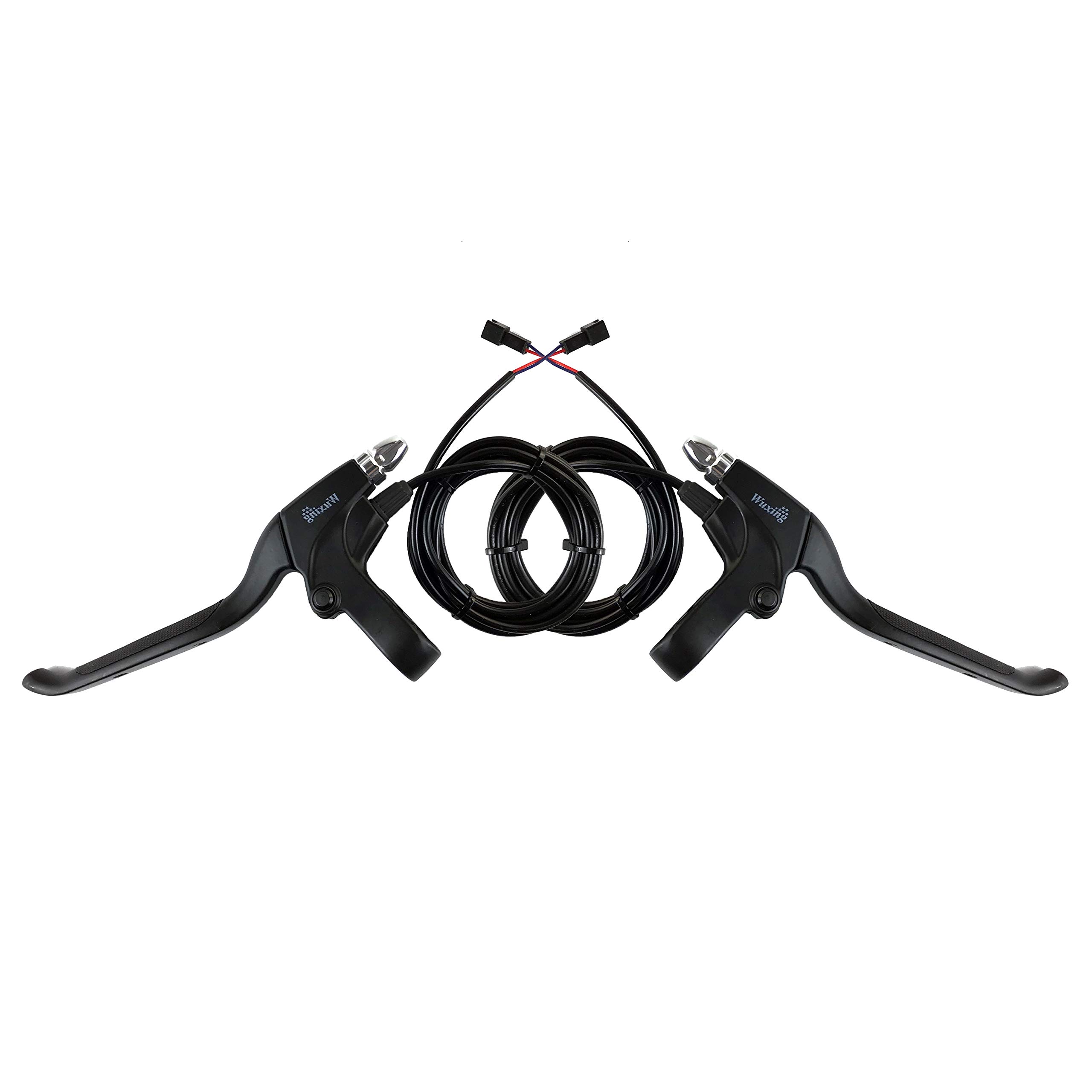 WUXING 115PDD Ebike Brake Lever - Power Cut Off Switch for Electric Bikes, E-Scooters & Bicycles | Compatible with MTB, Road Bikes & Conversion Kits | Perfect for Commuting, Urban Riding & Electric Vehicle Safety Upgrades