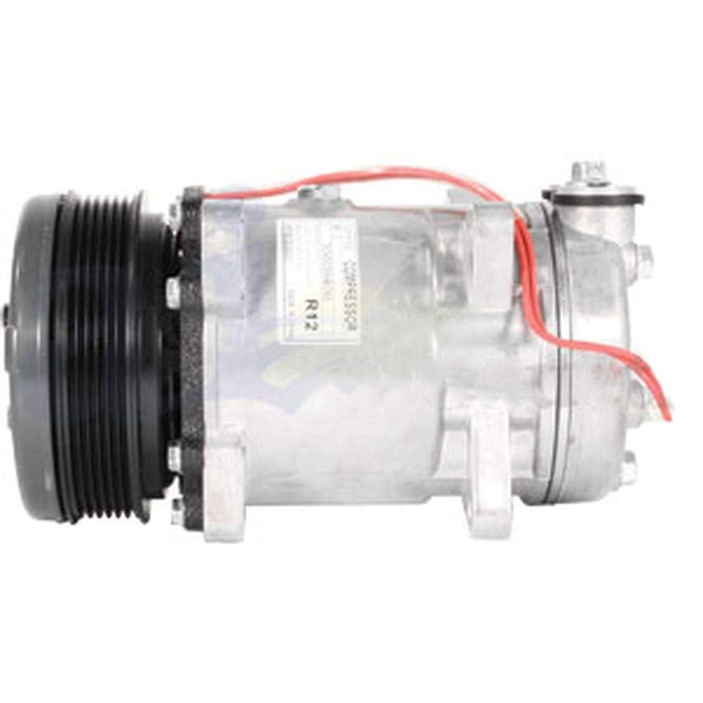 RAParts AC Compressor with Clutch - Compatible with John Deere 5640, 6640, 670, 690, 698, 699, 7740, 7840, 8240, 8340, 5790 Tractors | Perfect for AC System Repair & Replacement in Hot Weather Farming