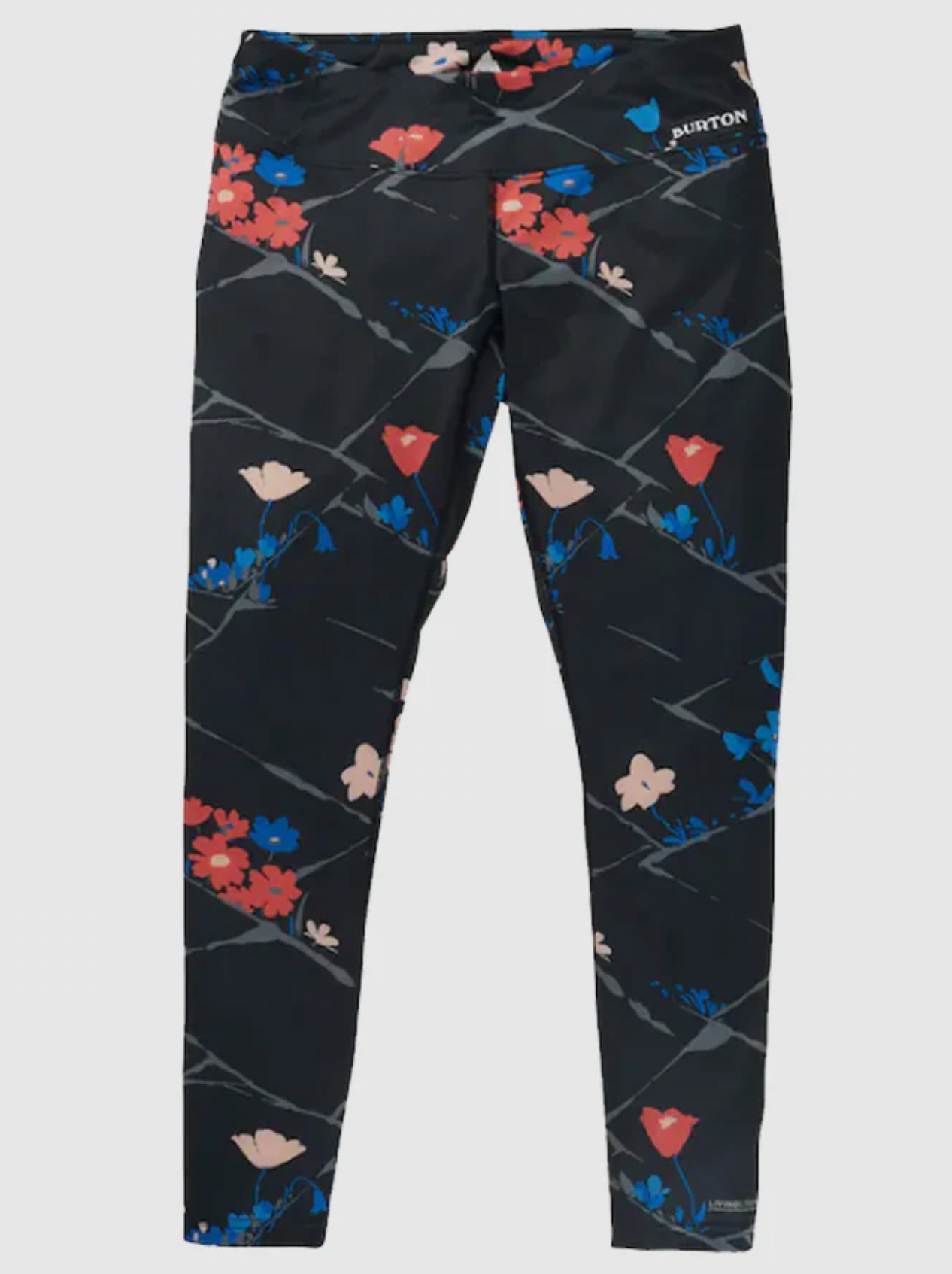 True Black Landscape Floral