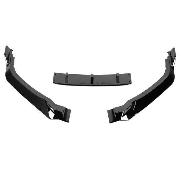 2018-2020 Honda Odyssey Front Bumper Lip Splitter Kit - 3PC ABS Plastic Spoiler for Enhanced Style & Aerodynamics - Perfect for Car Enthusiasts & Custom Upgrades
