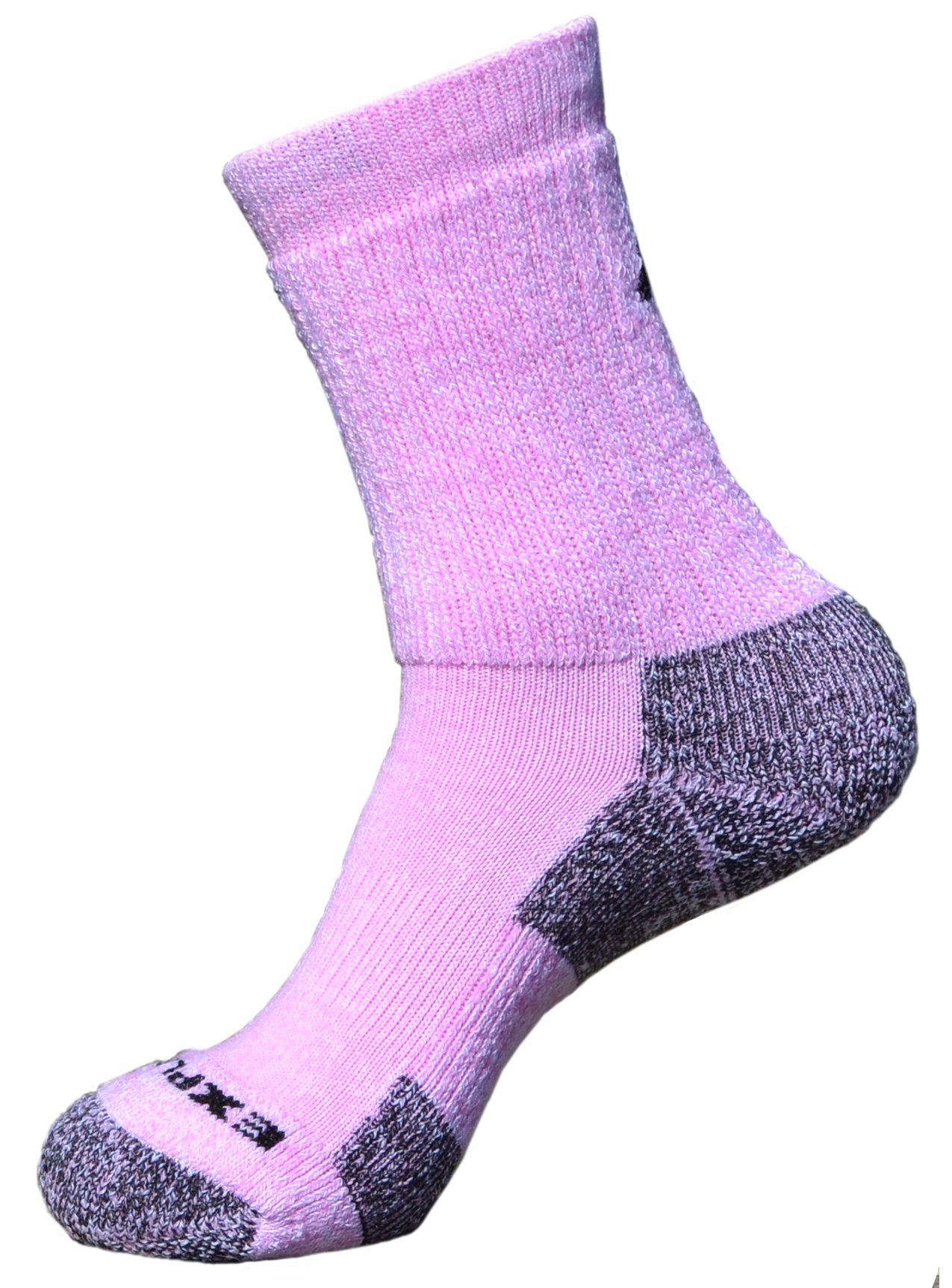 Men's Lightweight Hiking Crew Socks - Moisture Wicking & Breathable for Outdoor Adventures, Running, and Travel