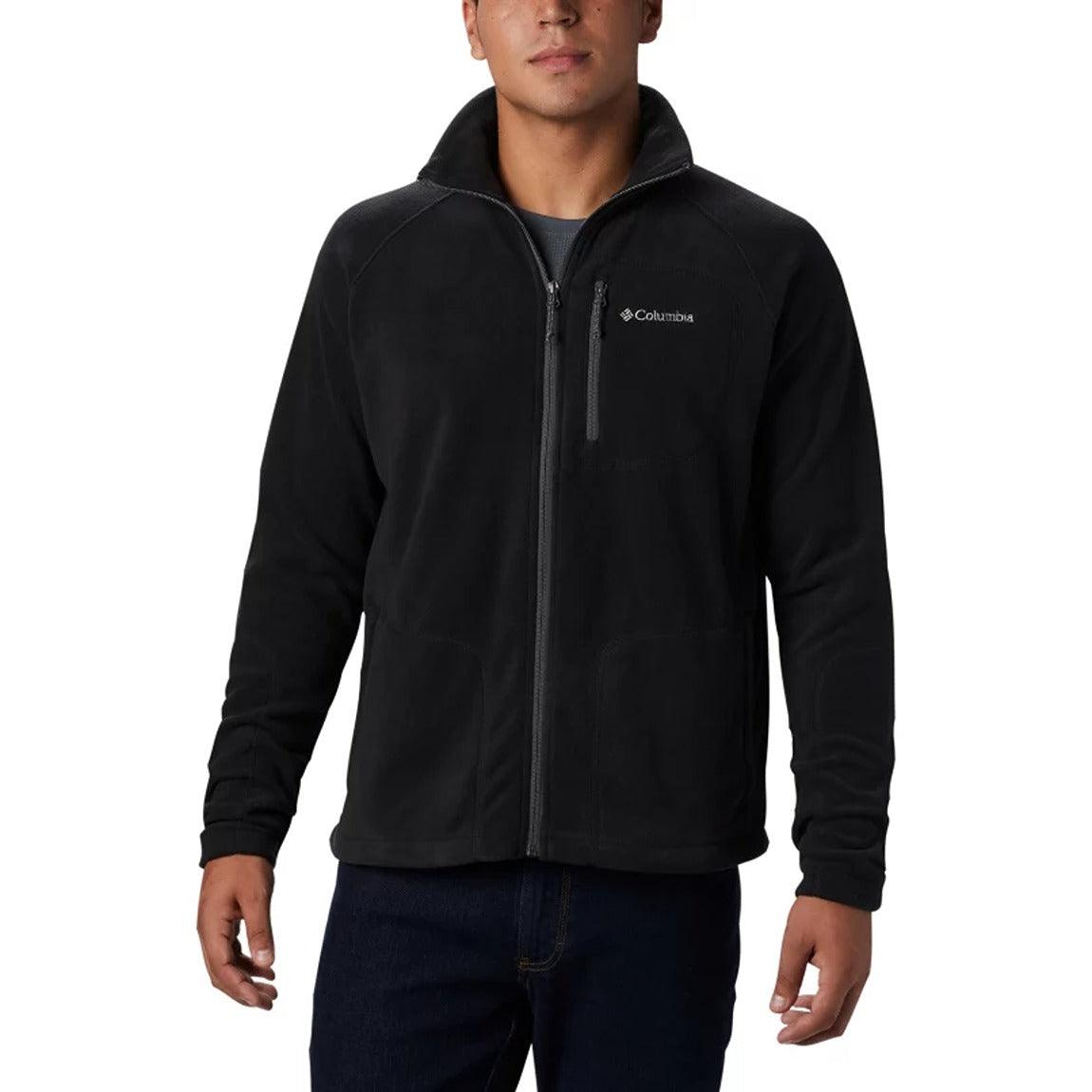 Columbia Men's Fast Trek II Full Zip Fleece Jacket - Lightweight Outdoor Hiking & Camping Wear for Cold Weather