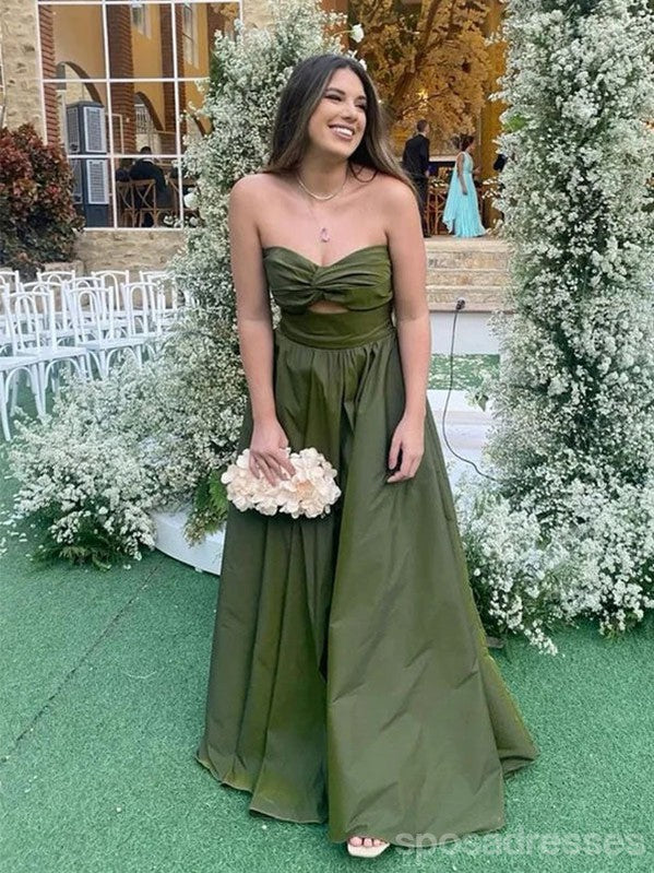Elegant Green A-Line Sweetheart Long Prom Dress for Women | Formal Evening Gown 13752 | Perfect for Homecoming, Wedding Guest & Black Tie Events