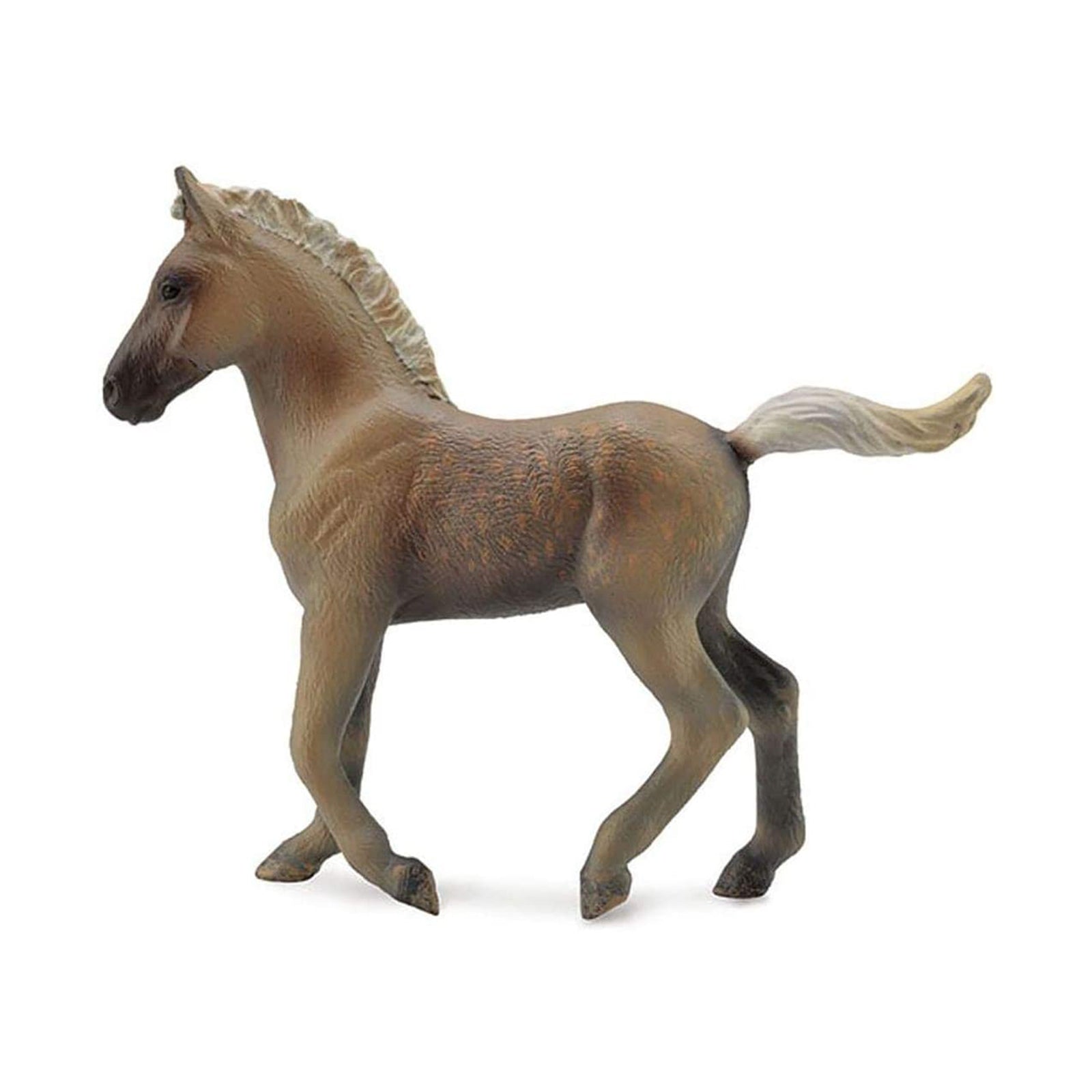 CollectA Rocky Mountain Foal Chocolate Brown Animal Figure 88799 - Realistic Foal Toy for Kids, Educational Animal Model for Collectors, Perfect for Farm Playsets & Nature-Themed Decor