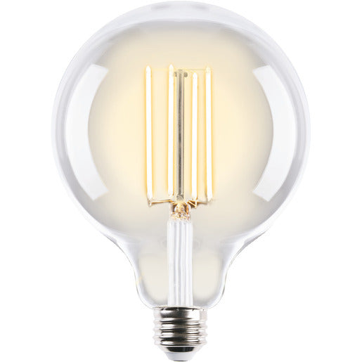 4W Edison Screw (ES) LED Carbon Filament A60 Classic GLS Light Bulb - Vintage Style Energy Saving Bulbs for Home Decor, Restaurants, and Cafe Lighting