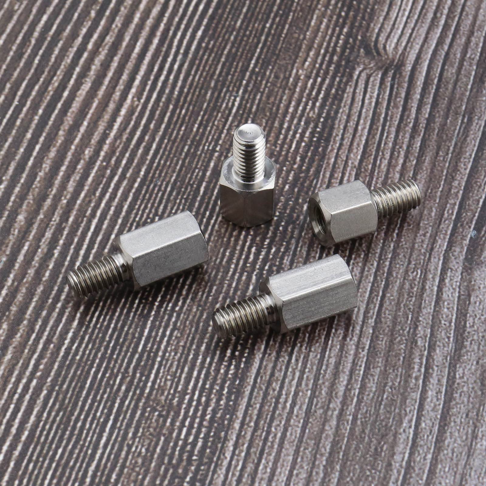8PCS M6 Hex Standoff Spacers Male to Female Thread 10mm 15mm 20mm 30mm - Stainless Steel PCB Mounting Hardware for Electronics, DIY Projects & 3D Printing